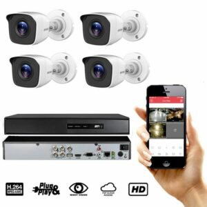 Hikvision 4 Channel Full HD CCTV Cameras DVR Kit