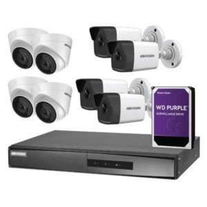 Hikvision 8 Channel Full HD IP CCTV Cameras NVR Kit
