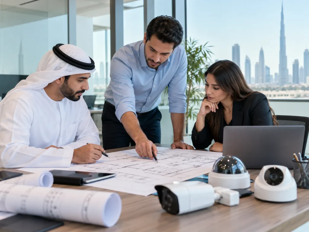 Technest Security Systems team at work