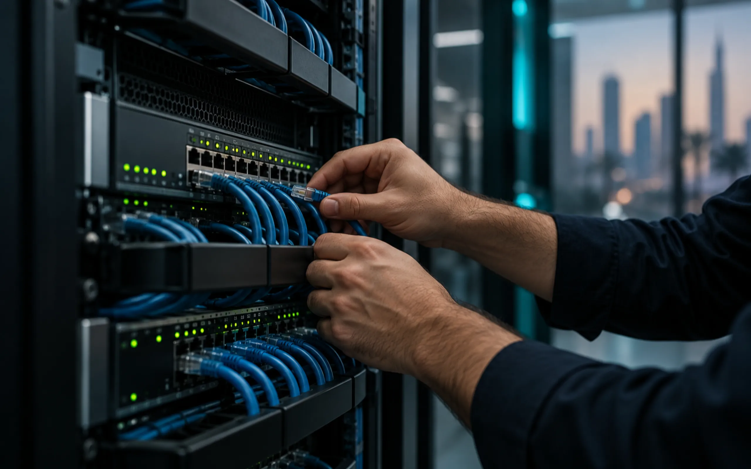 Technest Security Systems team at work