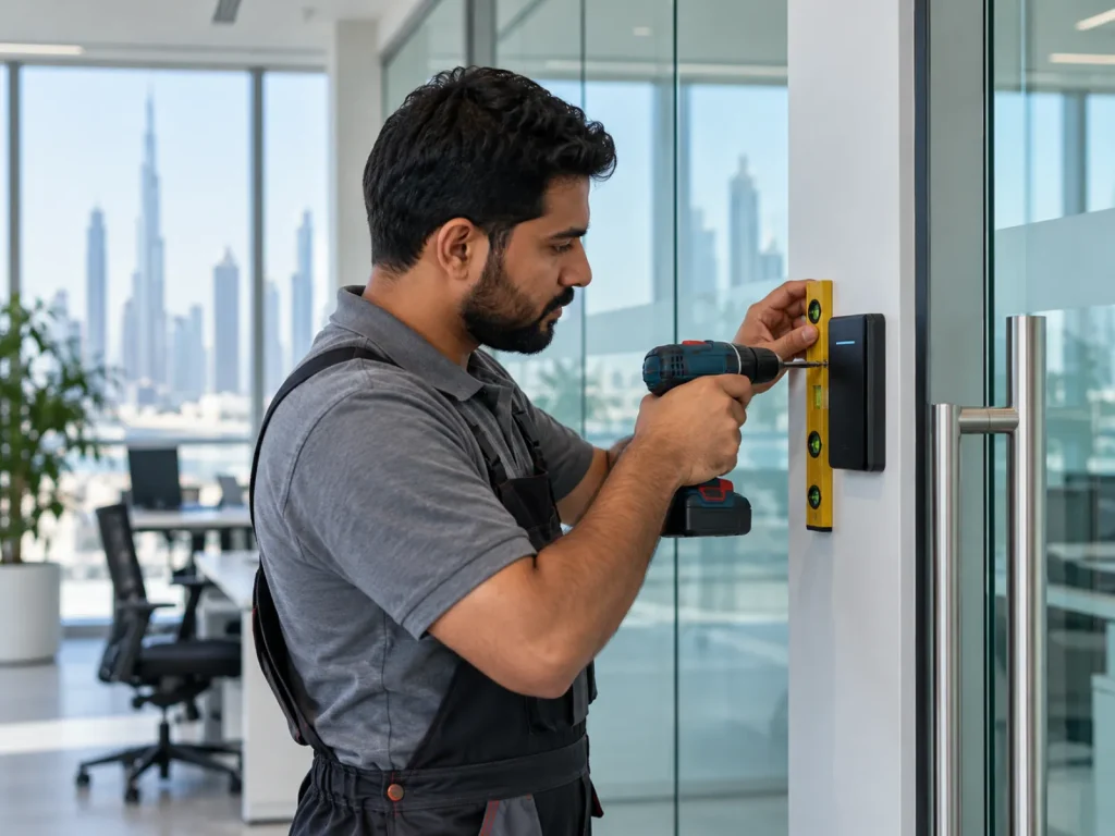 Access Control Machine Installation