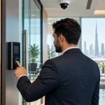Fingerprint machine and CCTV camera Installation in Dubai